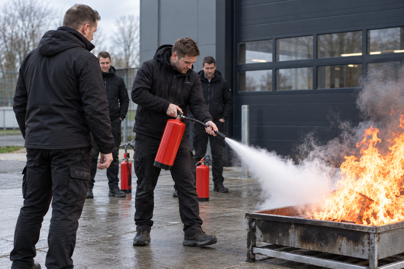 BHV training brandbestrijding in de praktijk